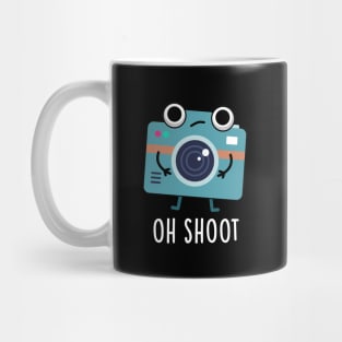 Oh Shoot Cute Photographer Camera Pun Mug